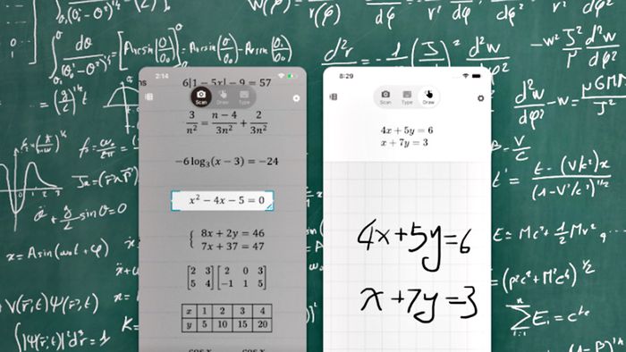 Novo app matemático da Microsoft reconhece garranchos para resolver equações