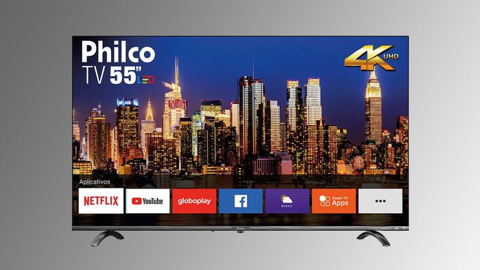 BARATO | Smart TV Philco 55″ 4K por apenas R$ 2.036 em até 10x sem juros! – [Blog GigaOutlet]